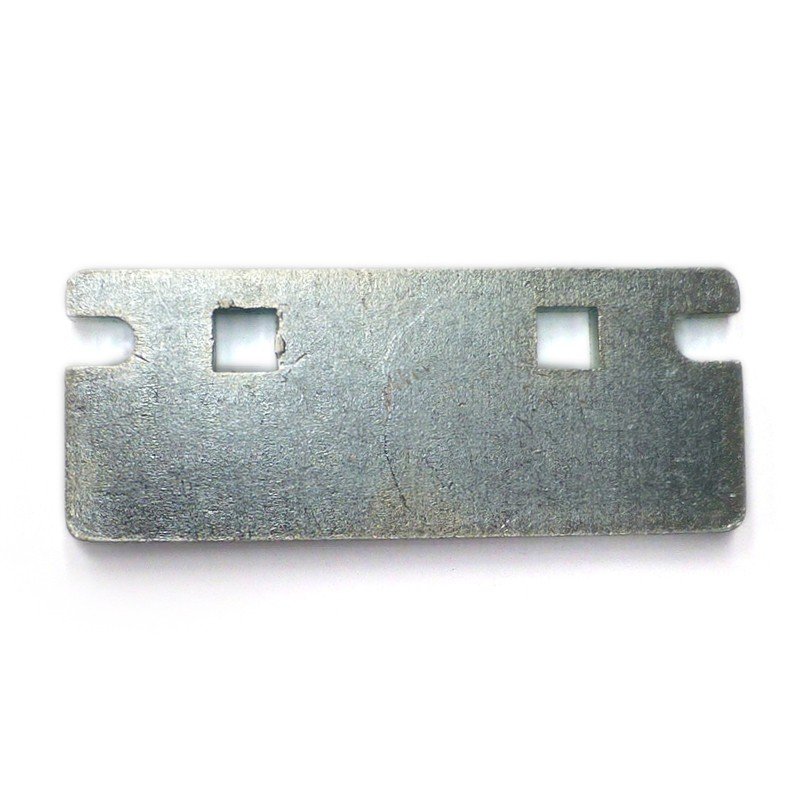 Top Hinge Plate, 6mm Zinc Plated